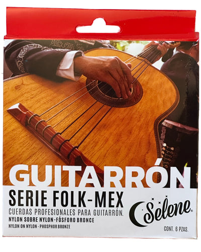 Folk-Mex Series Guitarron Strings by Selene