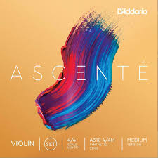 Ascenté Violin Strings by D'Addario