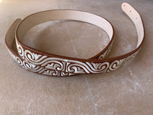 Leather Guitarron Strap by JD Salazar Music