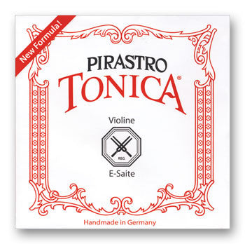 Tonica Violin Set w/Silvery E ball Slv.D (Medium) 4/4