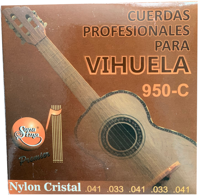 Clear Nylon Vihuela Strings by Sonatina