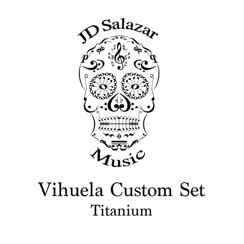 Vihuela Custom Titanium Set by JD Salazar Music