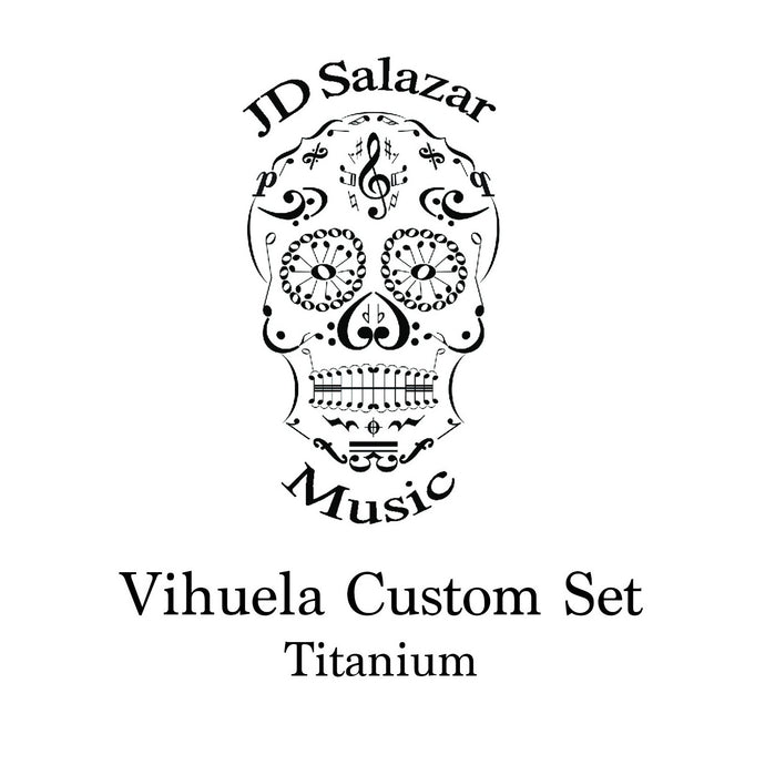 Vihuela Custom Titanium Set by JD Salazar Music
