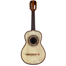 Flamed Mahogany Vihuela by Vihuelas Vazquez