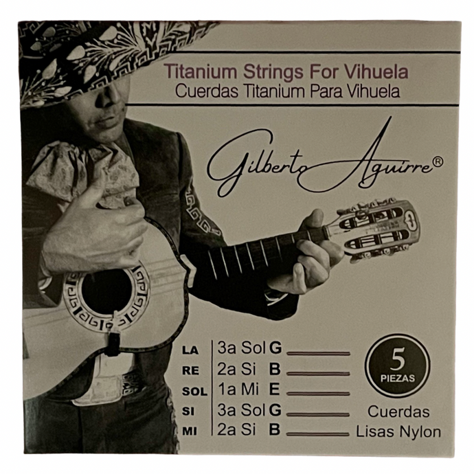 Gil Aguirre Titanium Vihuela Strings
