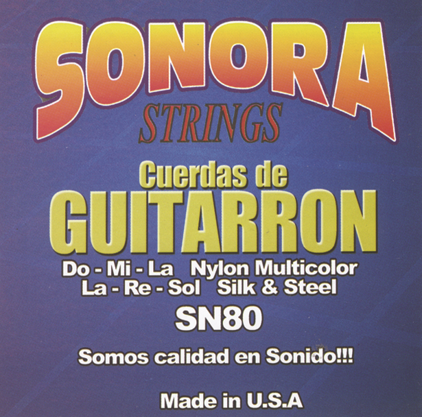 Guitarrón String Set by Sonora Strings JD Salazar Music