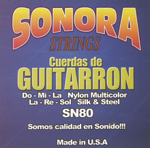 Guitarrón String Set by Sonora Strings