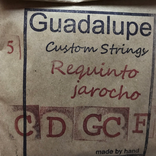 Requinto Jarocho Strings (5-Stringed) by Guadalupe Custom Strings