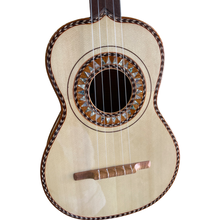 Flamed Mahogany Vihuela by Vihuelas Vazquez